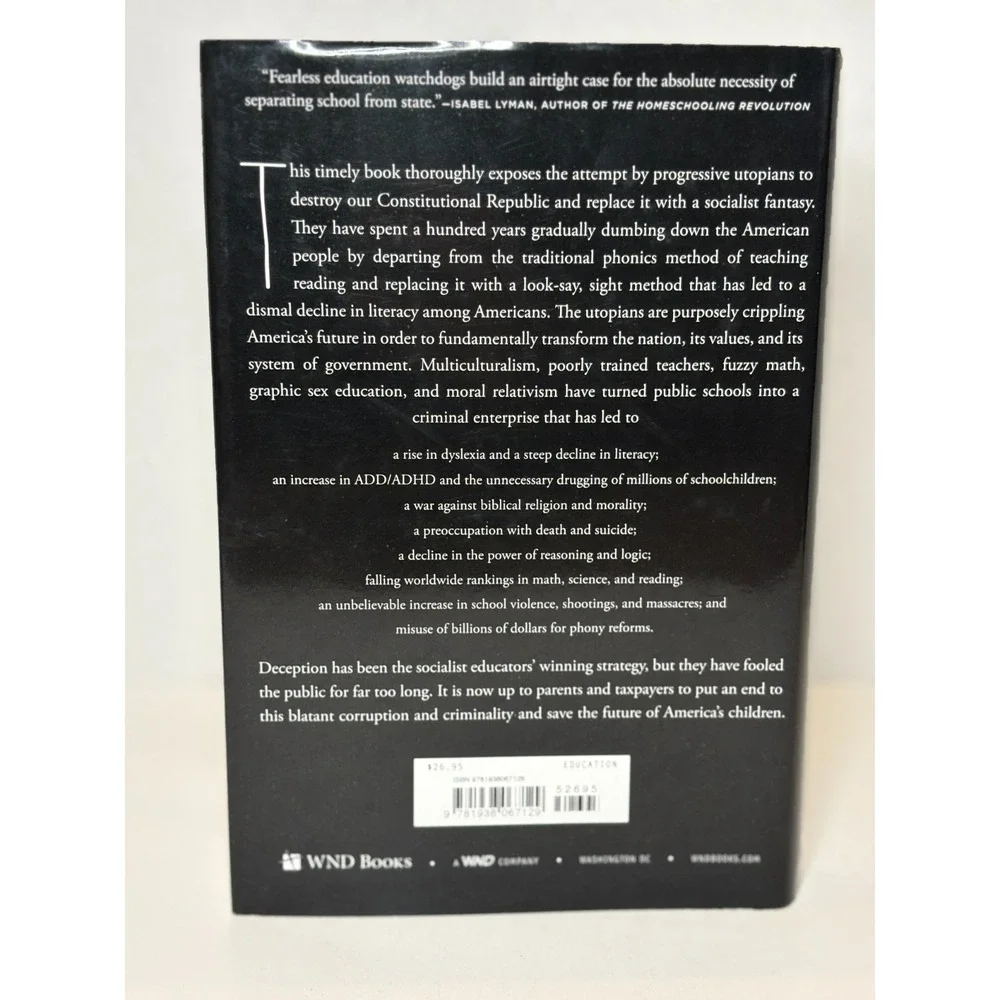 Crimes of the Educators Blumenfeld Newman HC 2015 Education Reform Homeschool